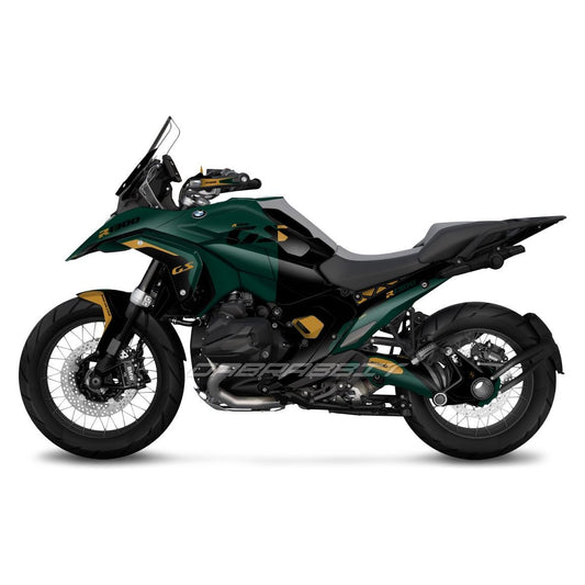 BMW R1300GS stickerset Groen
