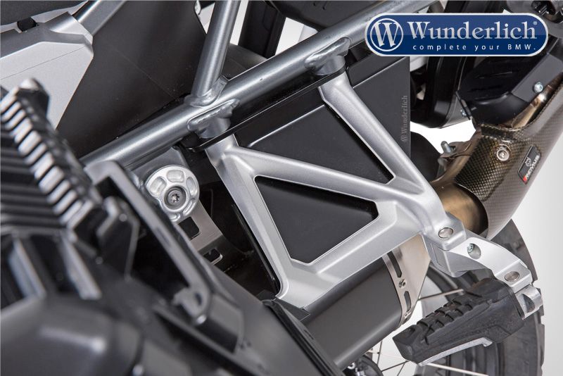Passenger seat recess cover BMW R1200GS LC/Adventure - black Wunderlich