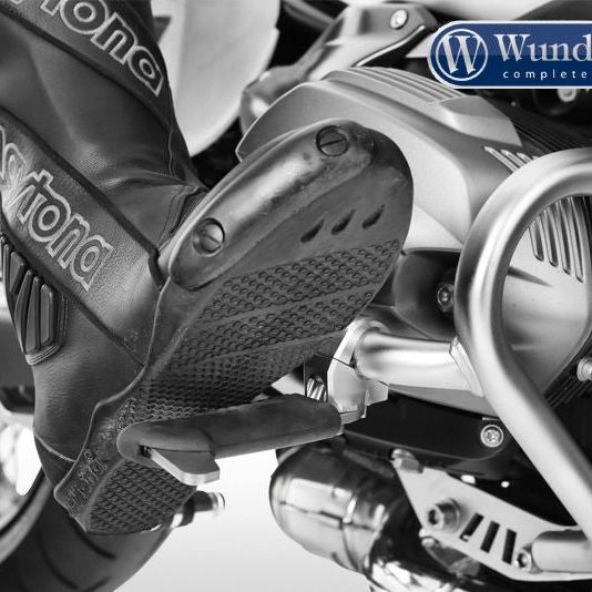 Crash bar foot rests - silver diverse BMW modellen Wunderlich