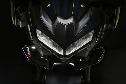 Naked Front Spoiler mat zwart Puig voor Kawasaki Z900 '20-
