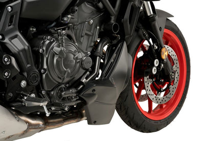 Motorspoiler S-line Puig mat zwart Yamaha MT-07 '21-
