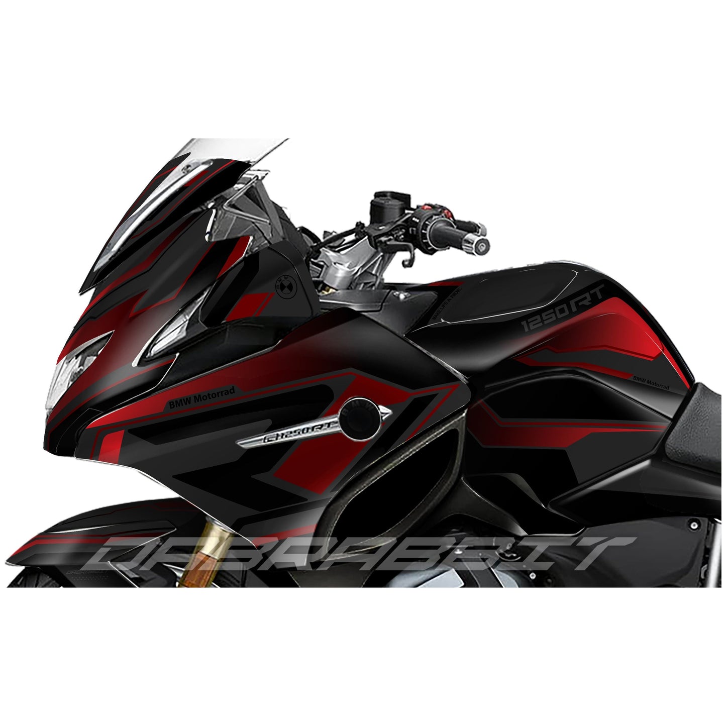 BMW R 1200/1250 RT stickerset pack Red