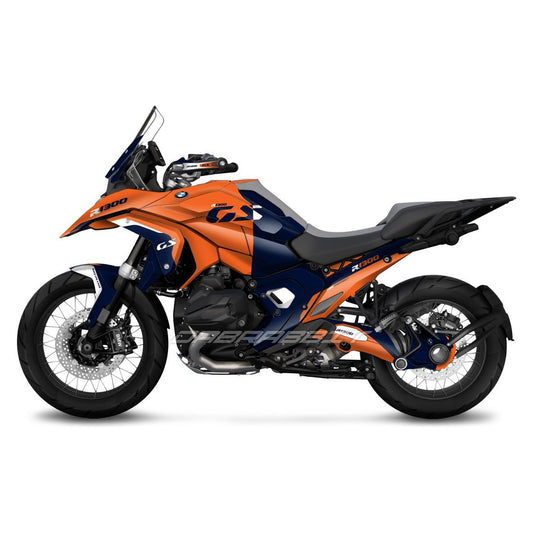 BMW R1300GS stickerset pack orange