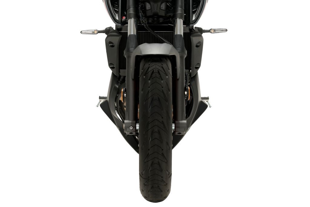 Motorspoiler S-line Puig mat zwart Yamaha MT-07 '21-