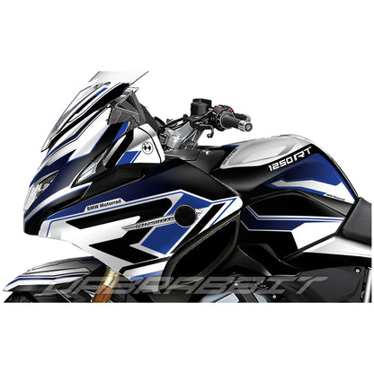 BMW R 1200/1250 RT stickerset pack blue W