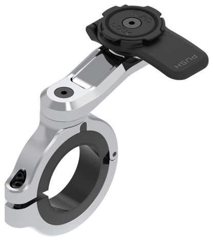 QUAD LOCK Pro Chrome Handlebar Mount - Large for FATBAR / Special CUSTOM handlebars