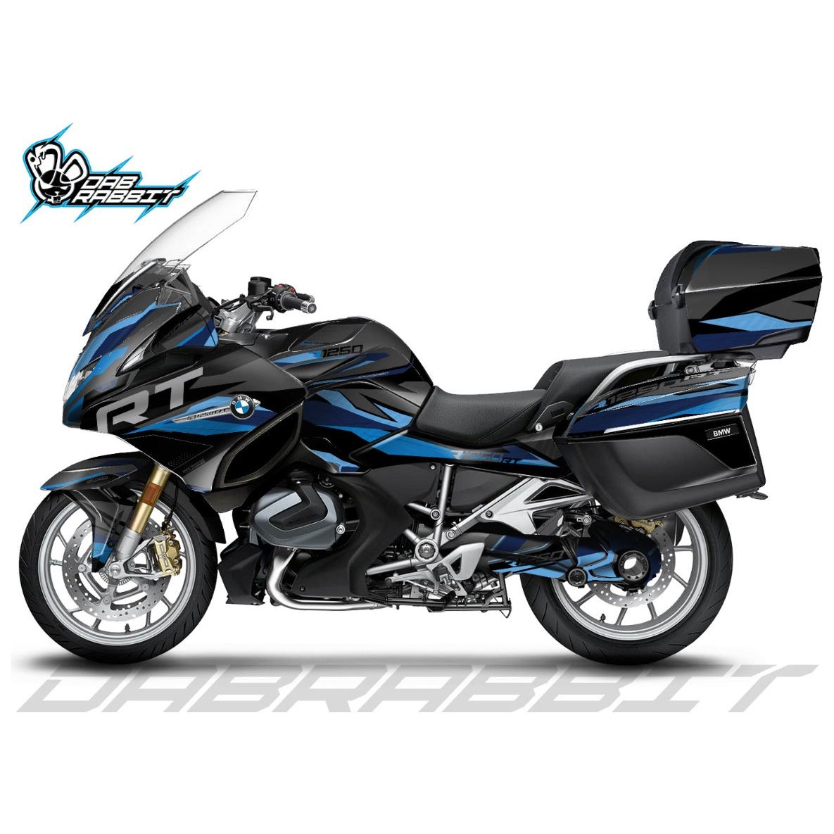 BMW R 1200/1250 RT stickerset pack blue