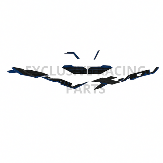 Stickerset Grijs/Donkerblauw – X-ADV 750 2025