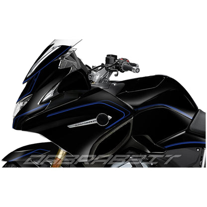 BMW R 1200/1250 RT stickerset M blue