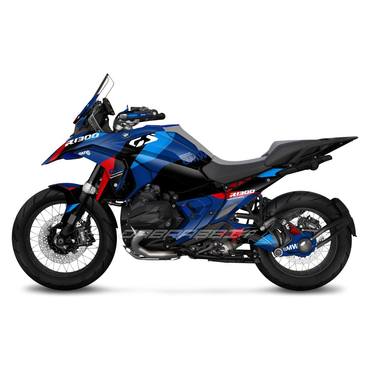 BMW R1300GS stickerset (ML-BL)