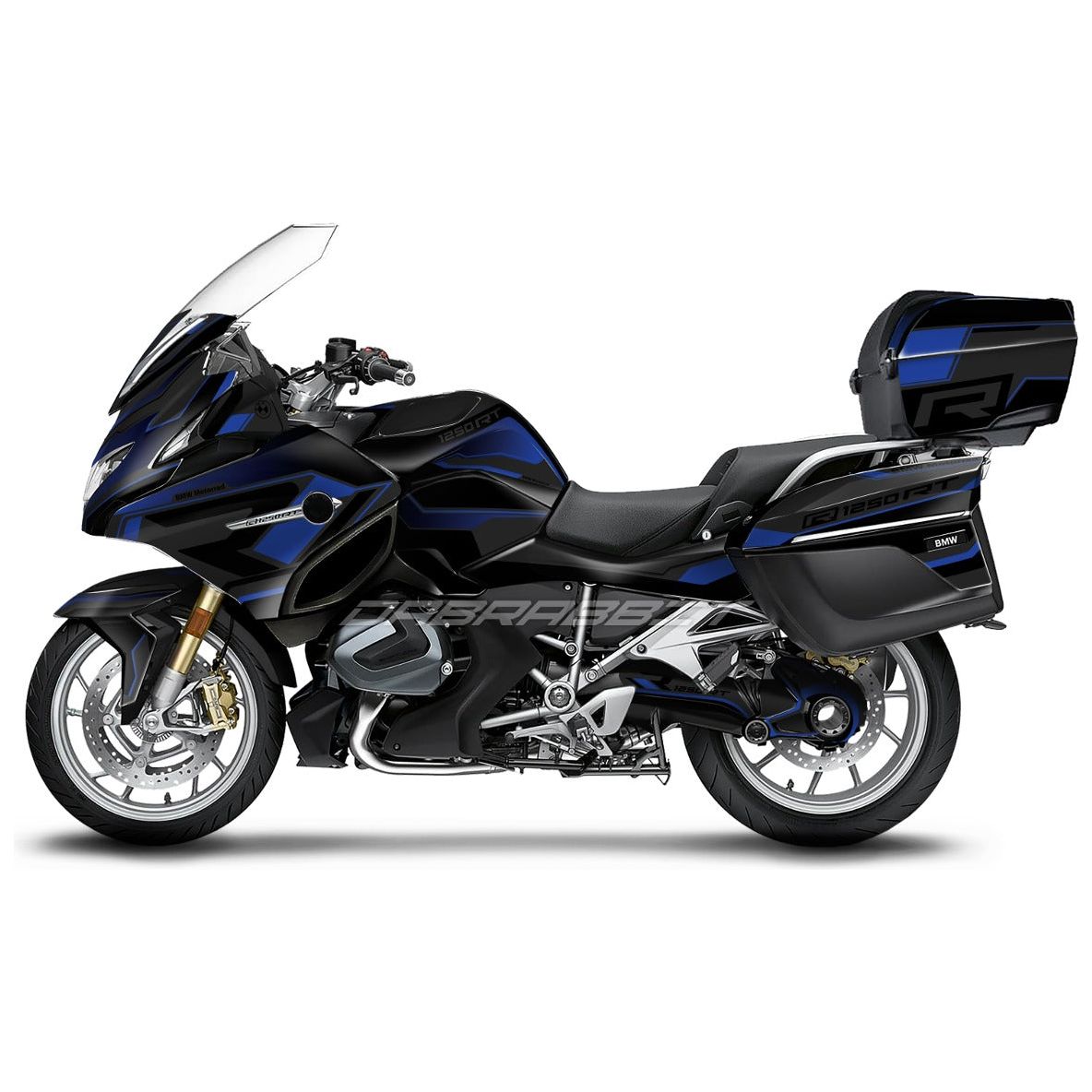 BMW R 1200/1250 RT stickerset pack blue
