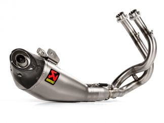 ARROW DARK ALUMINUM INDY RACE FULL SYSTEM KAWASAKI Z 650 / NINJA 650 2021-2023