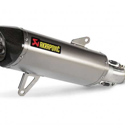 AKRAPOVIC STAINLESS STEEL SLIP ON SILENCER YAMAHA X-MAX 300 2021-2024 APPROVED