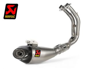 ARROW DARK ALUMINUM INDY RACE FULL SYSTEM KAWASAKI Z 650 / NINJA 650 2021-2023