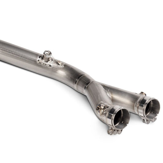 AKRAPOVIC TITANIUM OPTIONAL LINK PIPE / COLLECTOR YAMAHA MT-10 2022-2024