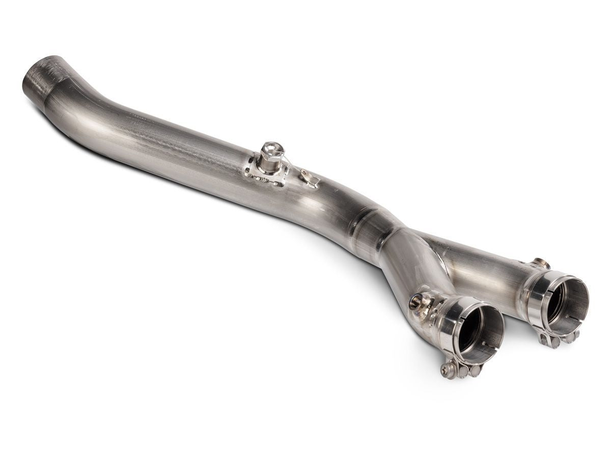 AKRAPOVIC TITANIUM OPTIONAL LINK PIPE / COLLECTOR YAMAHA MT-10 2022-2024