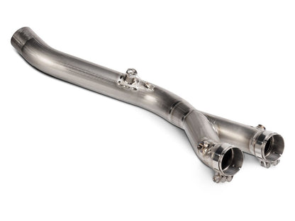 AKRAPOVIC TITANIUM OPTIONAL LINK PIPE / COLLECTOR YAMAHA MT-10 2022-2024