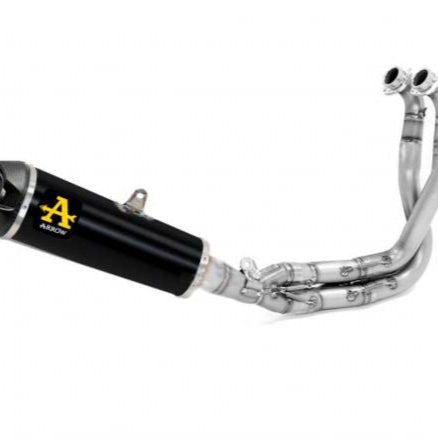 ARROW DARK ALUMINUM INDY RACE FULL SYSTEM KAWASAKI Z 650 / NINJA 650 2021-2023