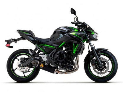 ARROW DARK ALUMINUM INDY RACE FULL SYSTEM KAWASAKI Z 650 / NINJA 650 2021-2023