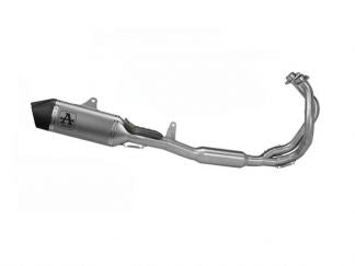 ARROW DARK ALUMINUM INDY RACE FULL SYSTEM KAWASAKI Z 650 / NINJA 650 2021-2023