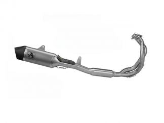 ARROW DARK ALUMINUM INDY RACE FULL SYSTEM KAWASAKI Z 650 / NINJA 650 2021-2023