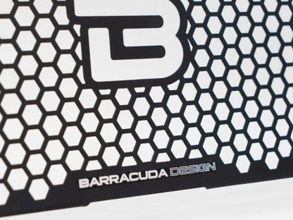 BARRACUDA RADIATOR COVER ALUMINUM BLACK KAWASAKI Z 650 2017-2022