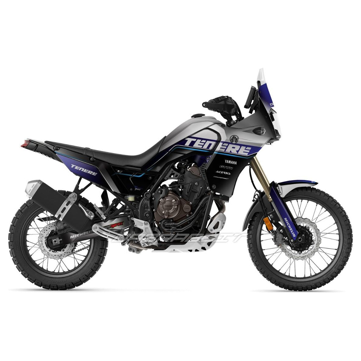 YAMAHA TENERE 700 / T7 stickerset (HF-BL)