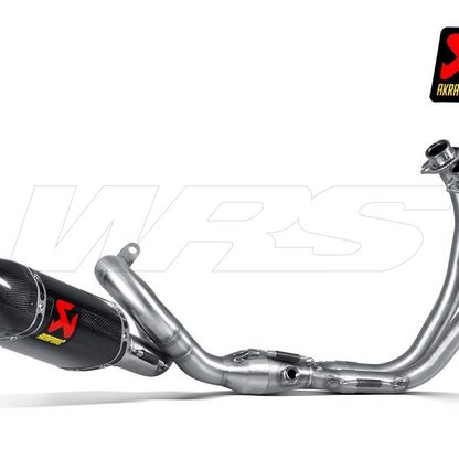 COMPLETE RACING EXHAUST AKRAPOVIC INOX CARBON YAMAHA XSR 700 2016-2024