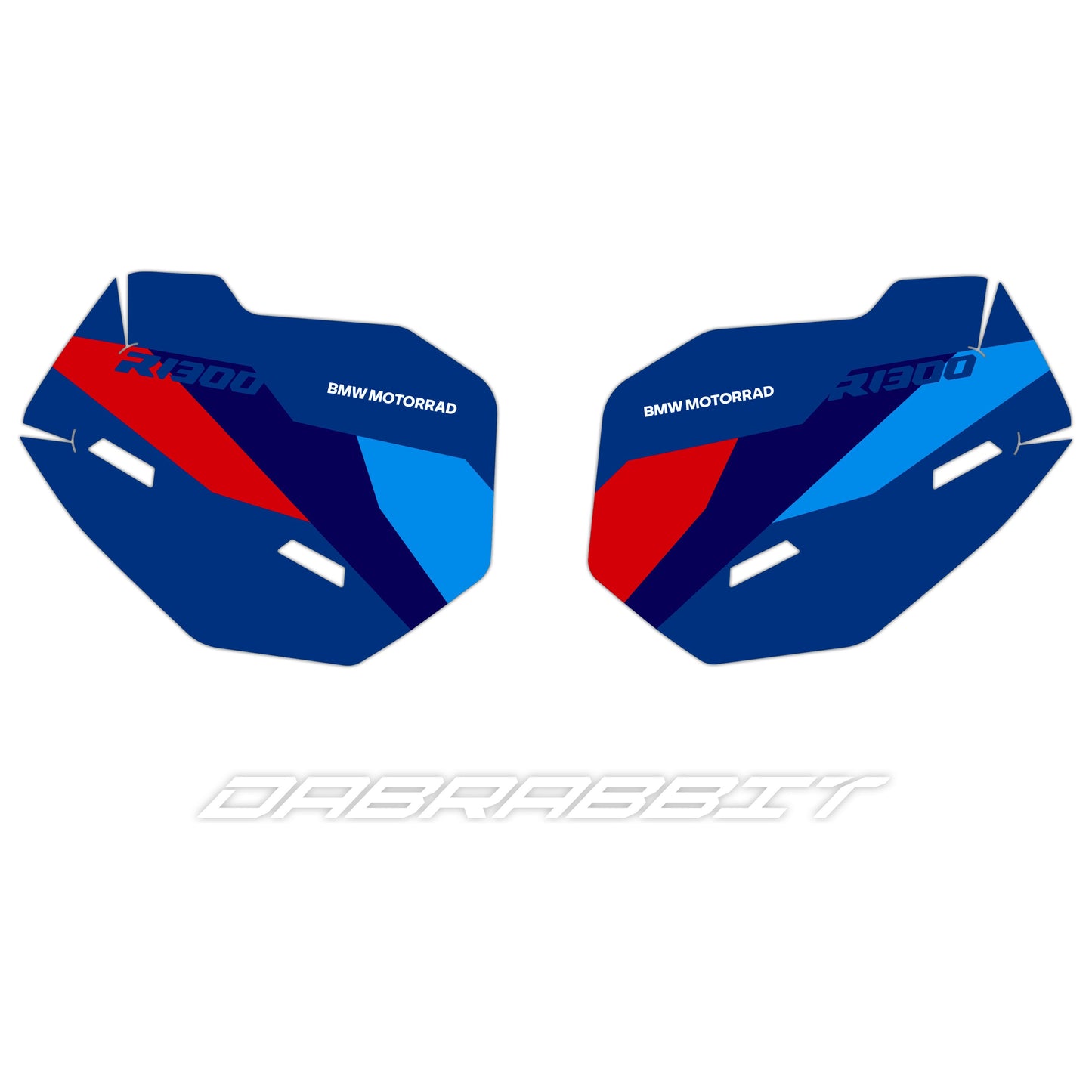 BMW R 1300 GS VARIO kofferstickerset (MC-BL)