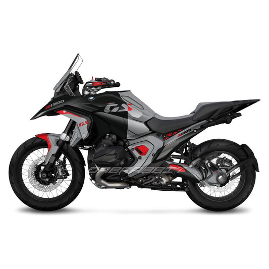 BMW R1300GS stickerset grey