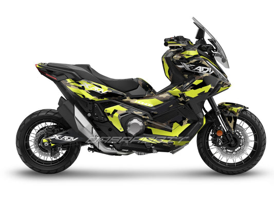 X-ADV 750 (2025~) Full Graphic Kit – AF-CM Carbon Matte Edition