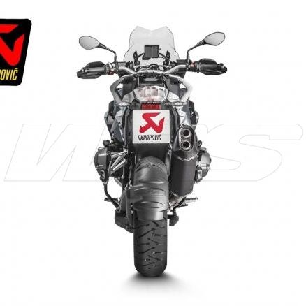 EXHAUST SILENCER AKRAPOVIC TITANIUM BLACK BMW R 1200 GS / ADV 2017-2018