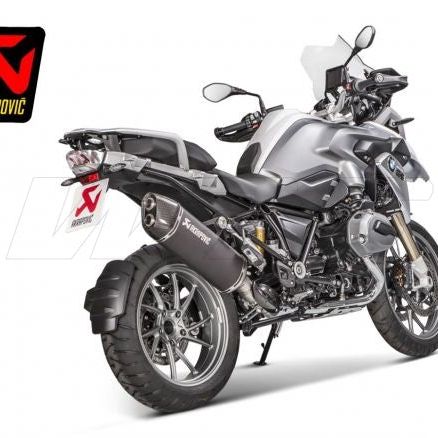 EXHAUST SILENCER AKRAPOVIC TITANIUM BLACK BMW R 1200 GS / ADV 2017-2018