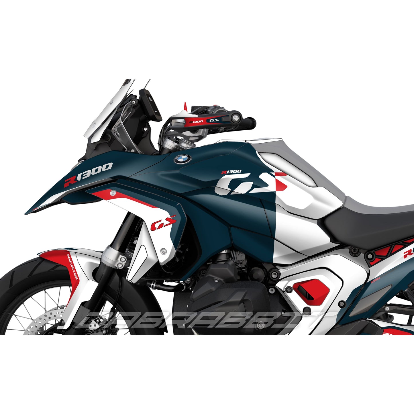 BMW R1300GS stickerset pack