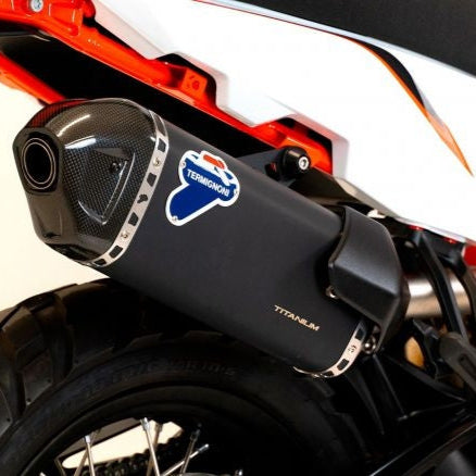 KT3208040INC TERMIGNONI APPROVED BLACK TITANIUM SILENCER KTM 790 ADVENTURE 2023-2024