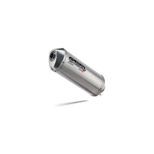 GPR Satinox Uitlaat Geborsteld Staal CF Moto 700 MT 2023-2024 Racing