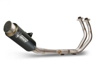 MIVV COMPLETE EXHAUST SYSTEM 2x1 CARBON GP PRO YAMAHA MT-07 / FZ-07 2021-2024