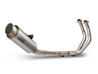 MIVV COMPLETE EXHAUST SYSTEM 2x1 CARBON GP PRO YAMAHA MT-07 / FZ-07 2021-2024