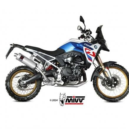 MIVV DAKAR STAINLESS STEEL SILENCER BMW F 900 GS 2024