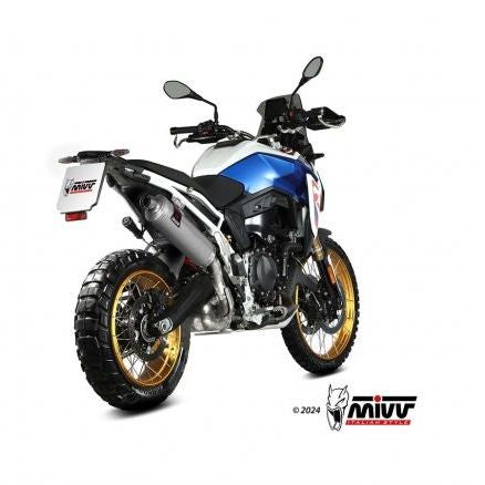 MIVV DAKAR STAINLESS STEEL SILENCER BMW F 900 GS 2024