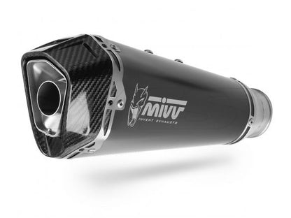 MIVV DELTA RACE BLACK STAINLESS STEEL SILENCER KTM DUKE 890 2020-2024