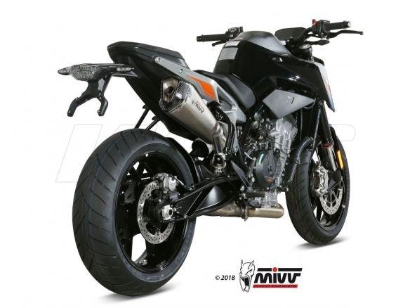 MIVV DELTA RACE STAINLESS STEEL SILENCER SLIP-ON KTM DUKE 890 2020-2024