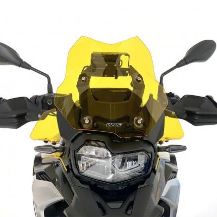 PAIR DEFLECTORS OVERSIZE WRS YELLOW BMW R 1200 GS ADVENTURE 2013-2018