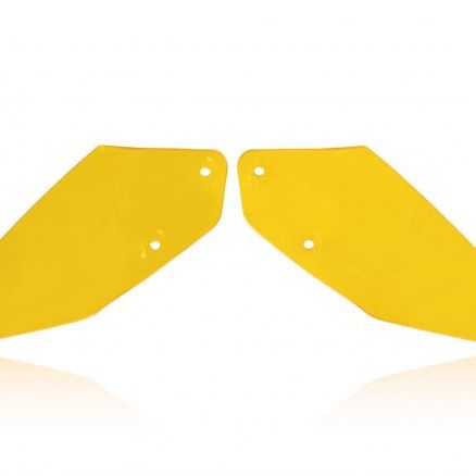 PAIR DEFLECTORS OVERSIZE WRS YELLOW BMW R 1200 GS ADVENTURE 2013-2018