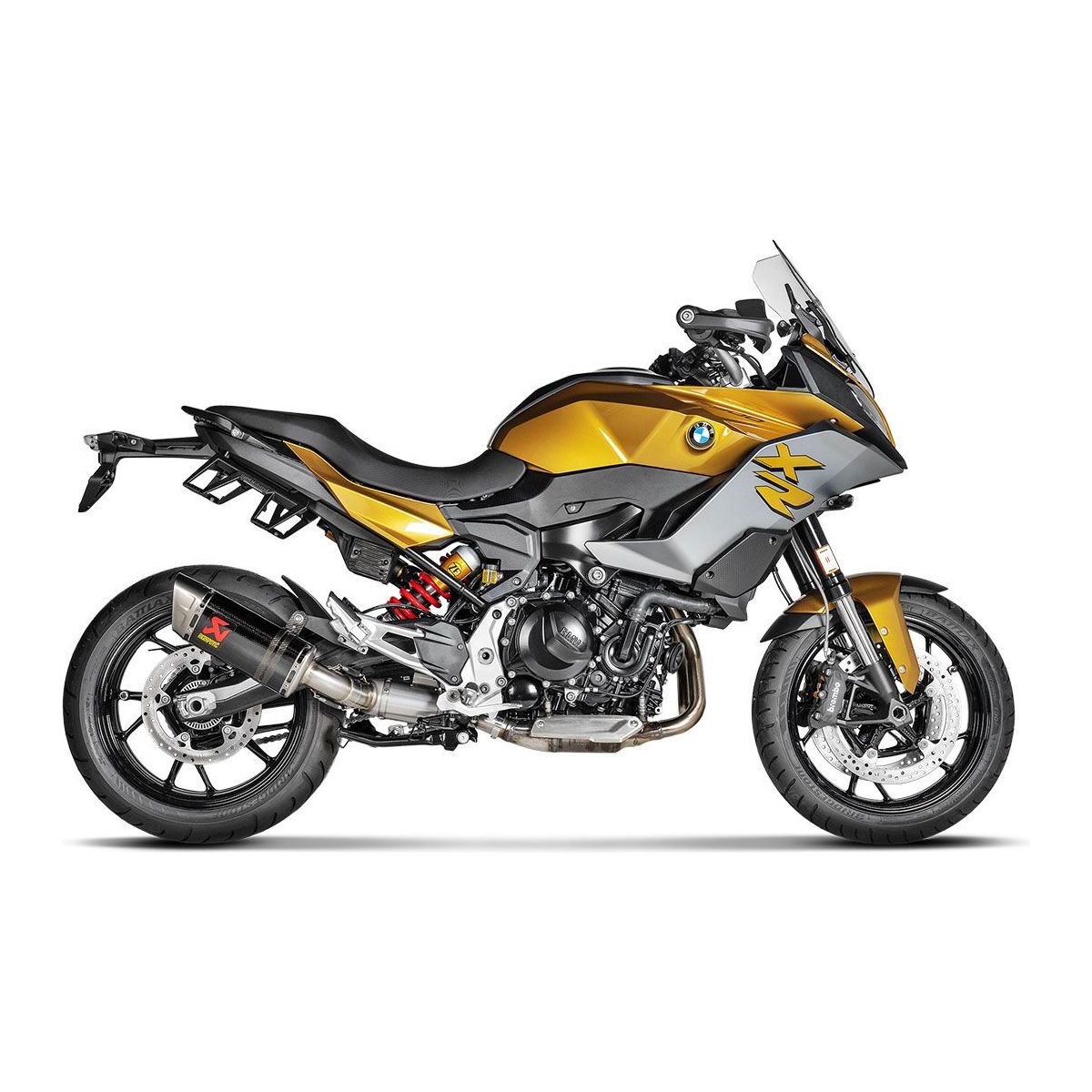 RACING UITLAATDEMPER AKRAPOVIC CARBON BMW F 900 XR 2020-2023