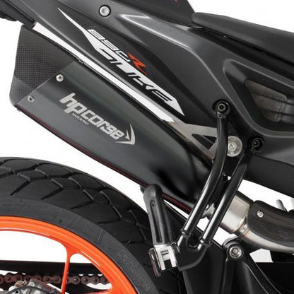 SILENCER EVOXTREME 310 HP CORSE BLACK SATIN STEEL KTM DUKE 890 R 2020-2023