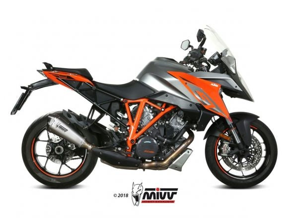 SILENCER MIVV DELTA RACE STAINLESS STEEL CARBON KTM 1290 SUPER DUKE GT 2016-2023