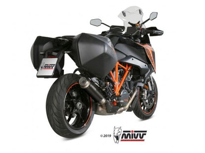 SILENCER MIVV GP PRO STAINLESS STEEL BLACK KTM 1290 SUPER DUKE GT 2016-2024