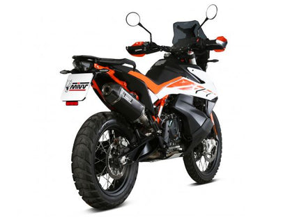 SILENCER MIVV SPORT SPEED EDGE STEEL BLACK KTM 790 ADVENTURE / R 2019-2024