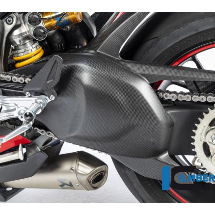 SWING ARM COVER MATT CARBON ILMBERGER DUCATI PANIGALE V4 2018-2022